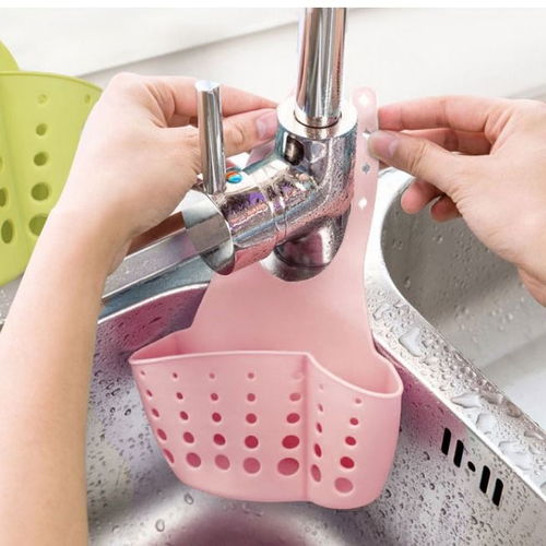 棕色多規(guī)格塑料瀝水籃收納掛籃 廚房與衛(wèi)浴的實用置物助手